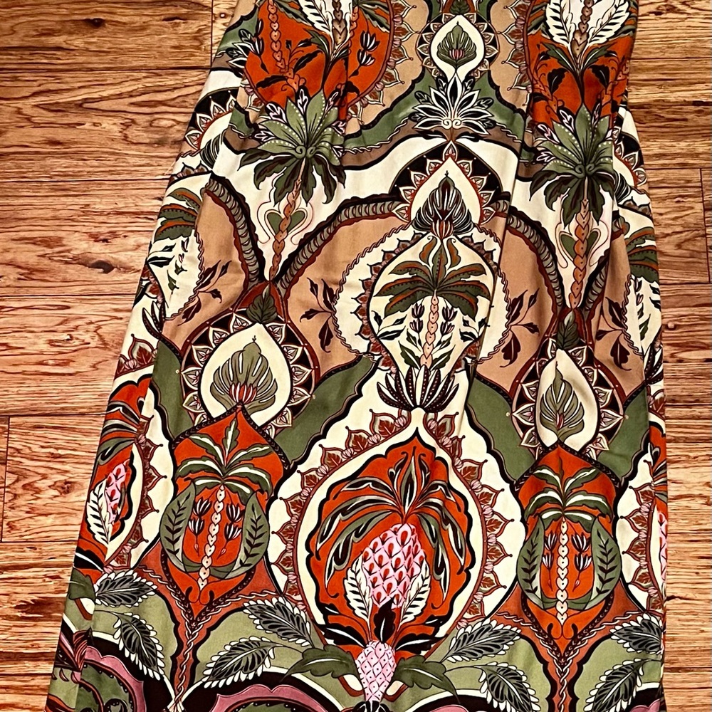 FARM Rio Multicolor Tropical Maxi Dress - strapless